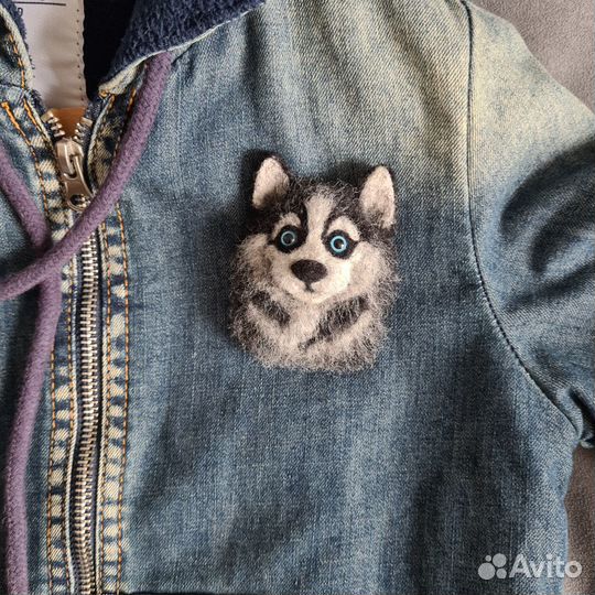 Брошь ручной работы