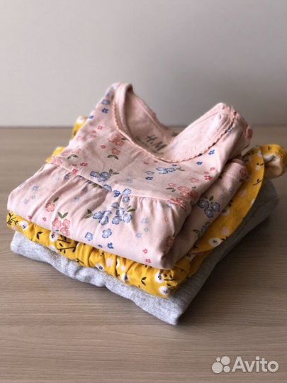 Детская одежда для девочек с 0 до 6 месяцев