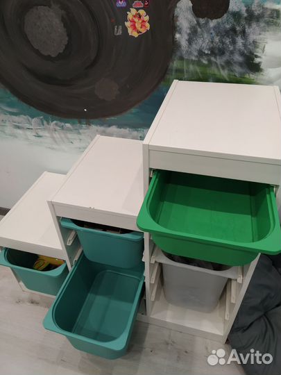 Стеллаж для игрушек Икея Труфаст