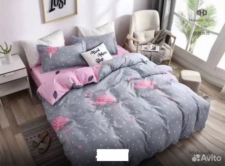 Постельное бельё евро