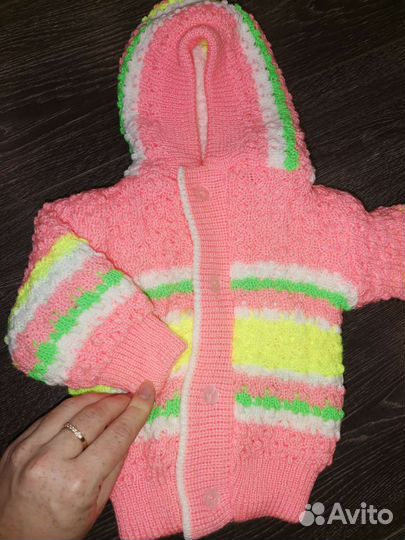 Костюм вязаный детский