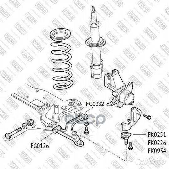 Опора шаровая PSA/fiat jumper/boxer/ducato 94