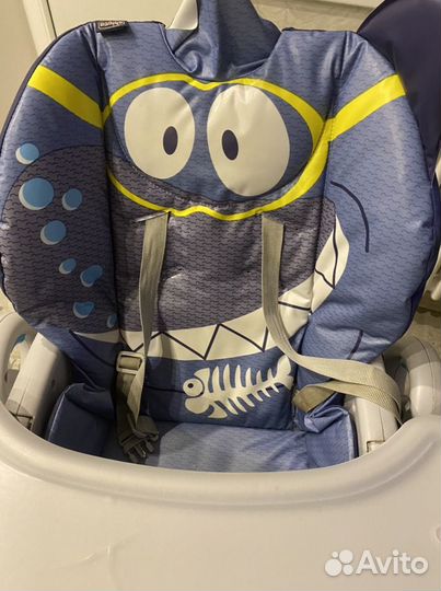 Стульчик для кормления chicco polly2start