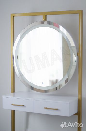 Круглое зеркало LED