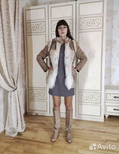 Шуба из рыси сибирской