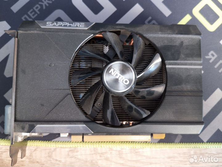 Видеокарта sapphire nitro r7 370 OC 2GB не рабочая