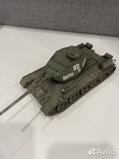 Сборная модель танка Т-34