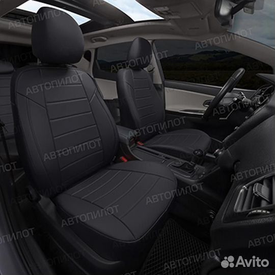 Авточехол экокожа-классика для BMW 3 F30 2011-2020