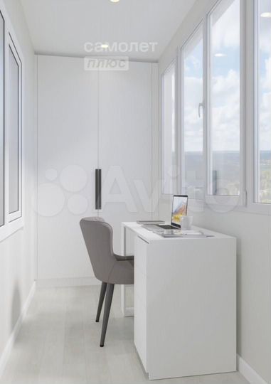 Апартаменты-студия, 18,7 м², 3/10 эт.