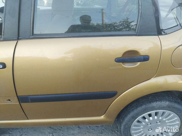 Дверь задняя левая Ситроен С3