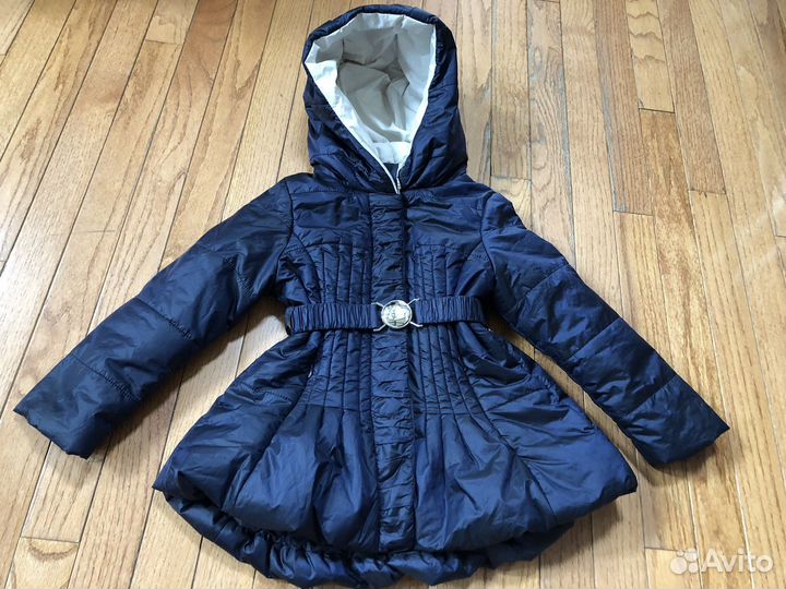 Пальто для девочки демисезонное