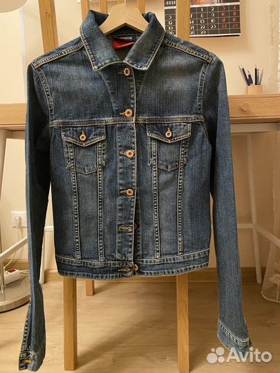 Джинсовая куртка motor