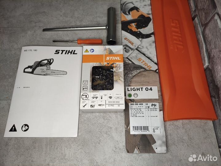 Оригинальная Бензопила Stihl MS-180 (новая)