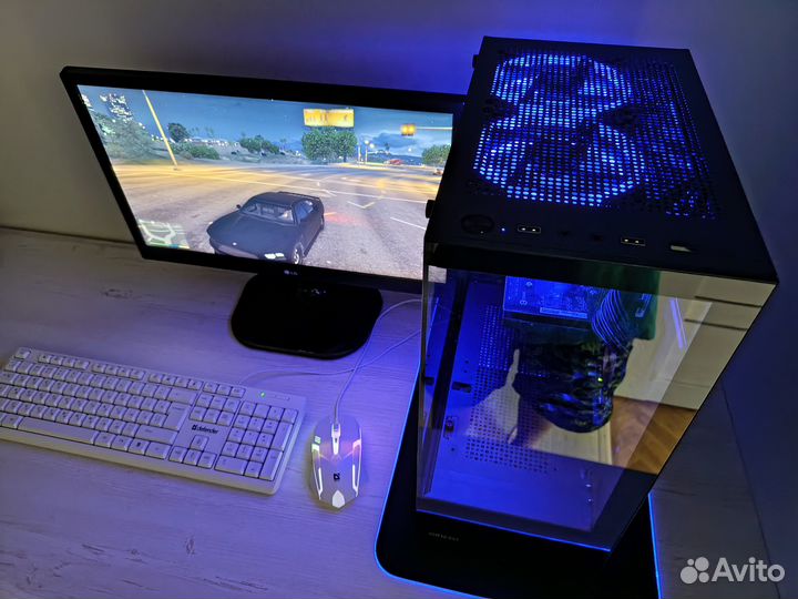 Игровой компьютер intel i3 /nVidia GT 1030+Монитор