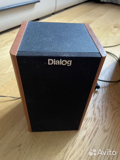 Колонки и самбуфер Dialog W-3000