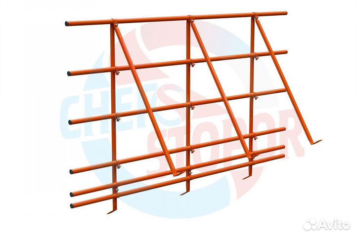 Ограждение Тип-2 - 1200мм со снегозадержателем 3м