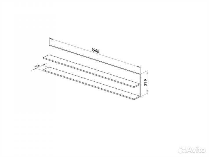 Кровать двухъярусная Толедо П