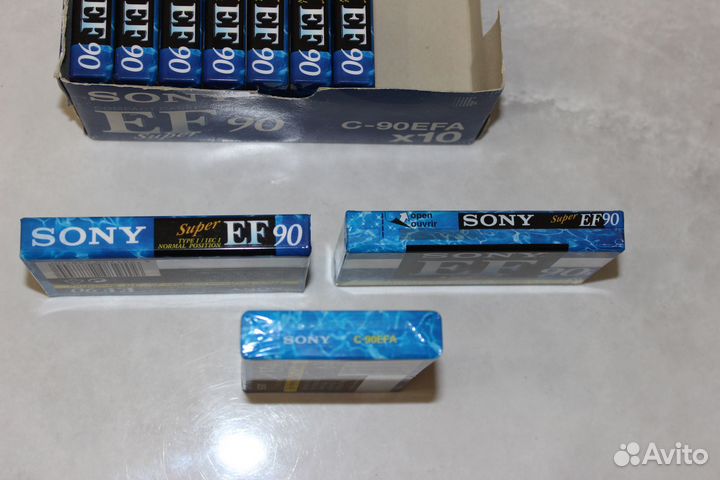 Кассеты sony super EF 90