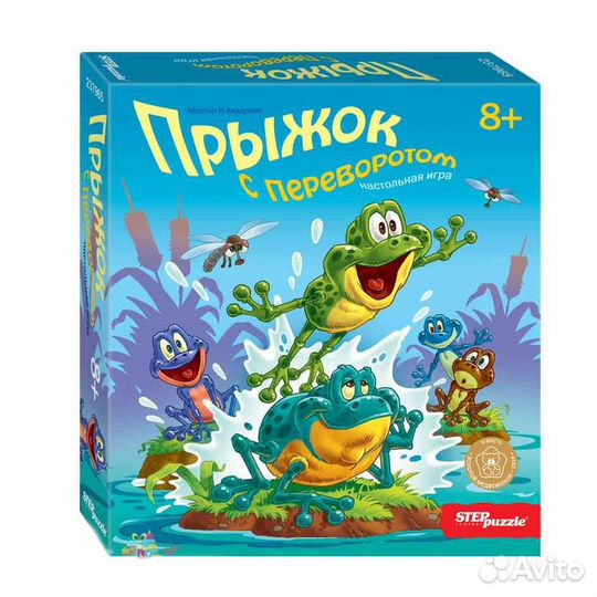 Настольная игра Прыжок с переворотом Ranok 76573