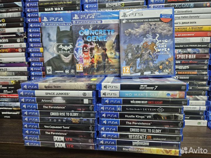 Игры для PS VR 1 2 обмен продажа