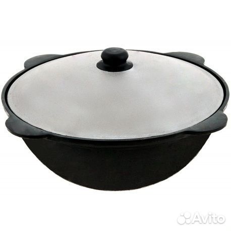 Настоящий узбекский казан 16л чугун