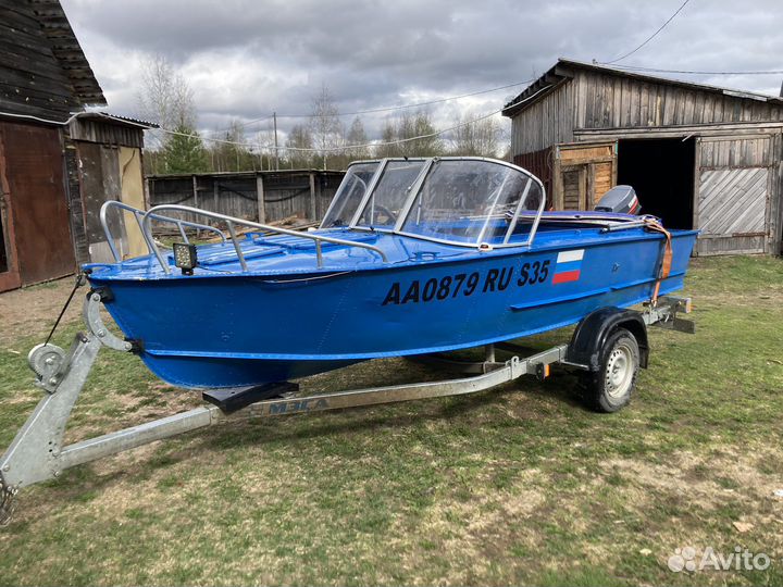 Лодка Прогресс с мотором Yamaha 20