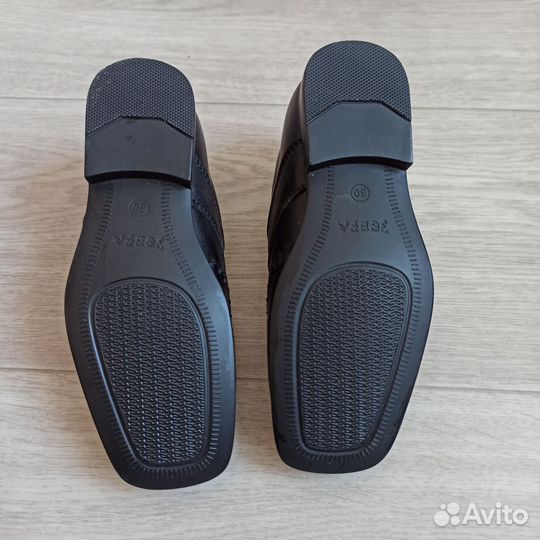 Туфли натур.кожа, Зебра 30