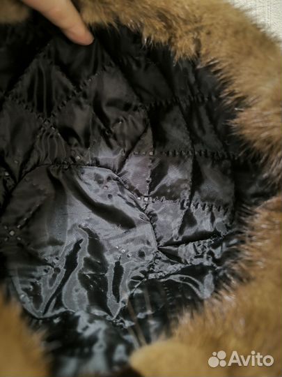 Шапка норковая женская