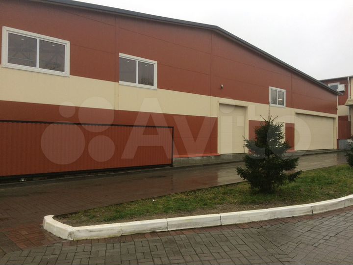 Складские площади от 500 м² до 4000 м²