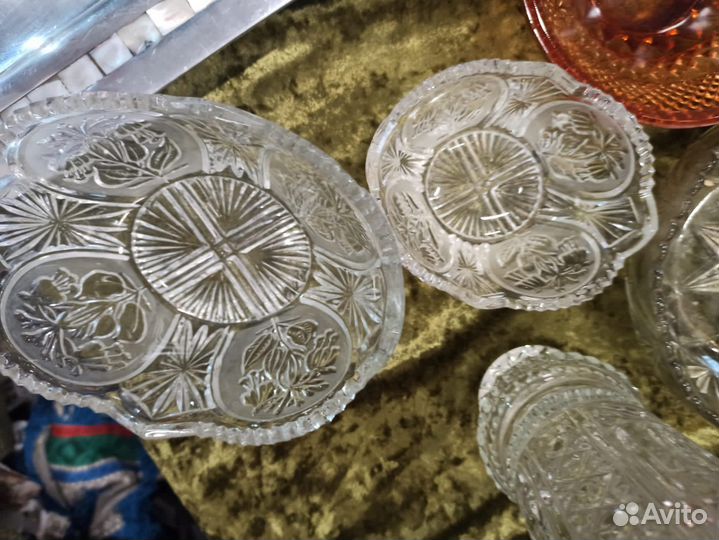 Вазы фруктовница/конфетница 50-60 гг СССР