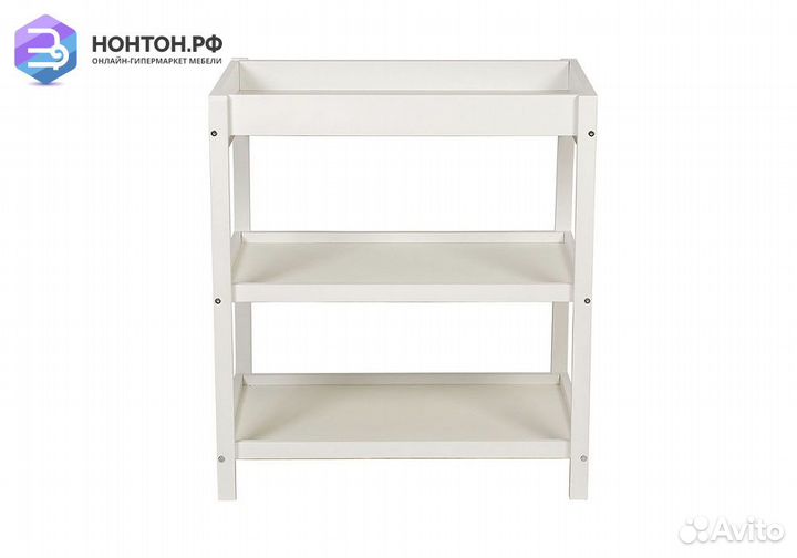 Пеленальный столик Polini kids Simple 1080 белый