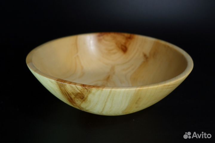 Тарелка деревянная