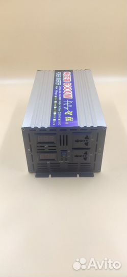 Автомобильный инвертор с 12 на 220в 6000вт