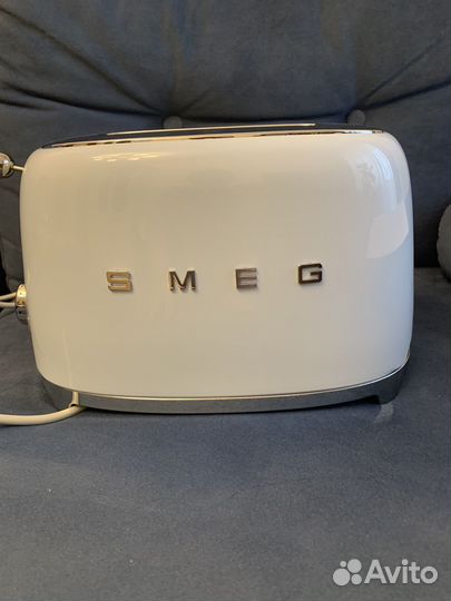 Тостер smeg голубой новый