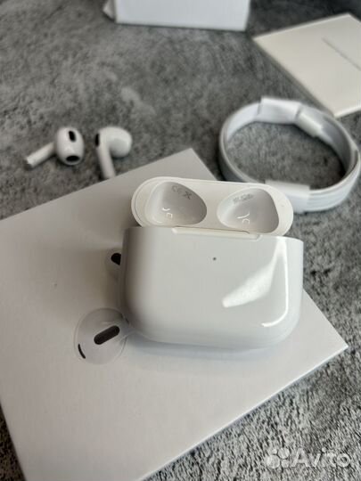 Airpods 3 LUX гарантия+чехол