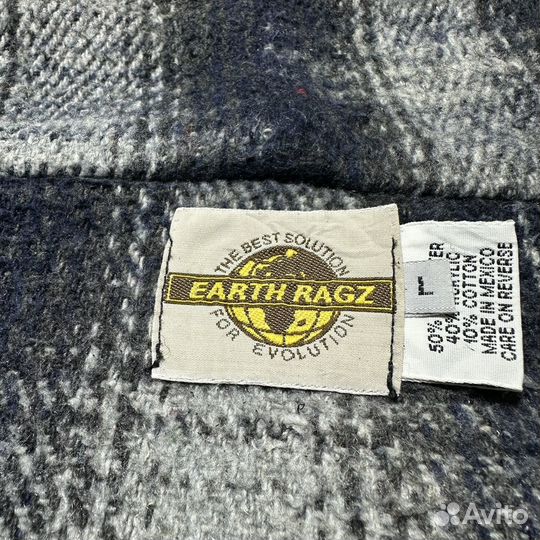 Кофта теплая винтаж L 50 earth ragz