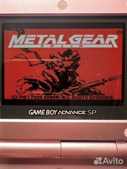 Игра Metal Gear Solid для Game Boy Color