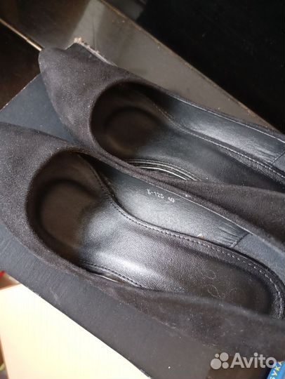 Туфли женские замшевые 40 размер