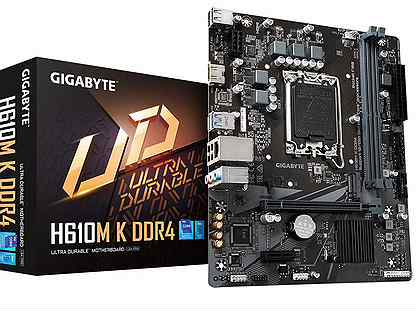 Комплект i3-12100F + Gigabyte H610M K DDR4 LGA1700