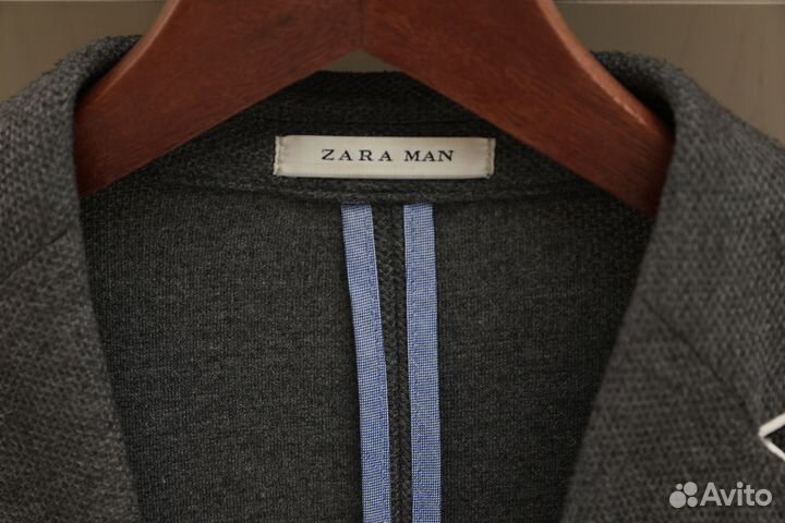 Пиджак Zara S серый