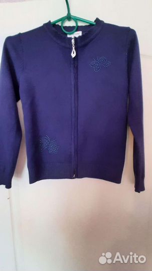 Школьная кофта 140