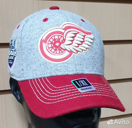 Бейсболка (кепка) Reebok Detroit Red Wings, NHL