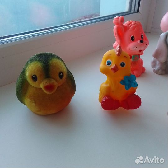 Резиновые игрушки СССР