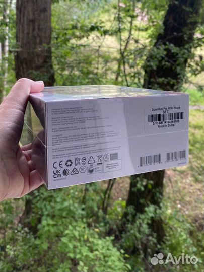 Наушники shokz openrun pro mini черные