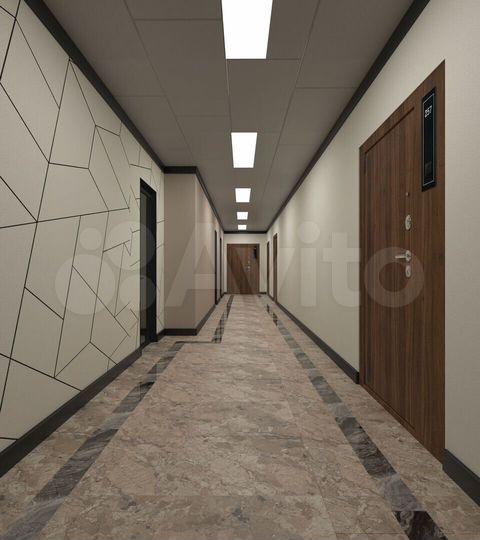 2-к. квартира, 61,6 м², 17/25 эт.