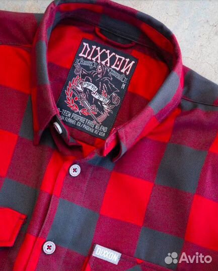 Рубашка dixxon Flannel Co Fifty Fifty США Chicano