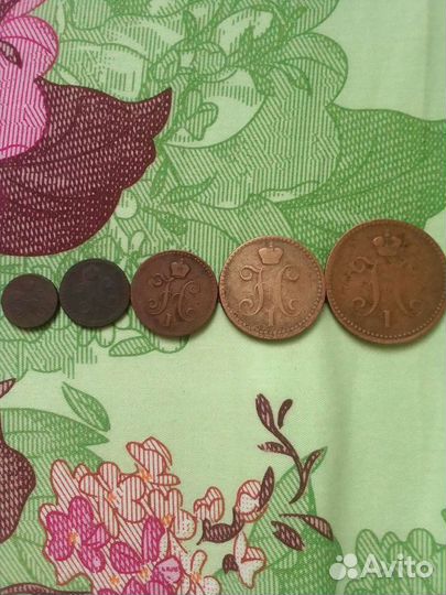 Лот монет Николая 1