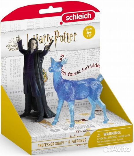 Фигурки Schleich Harry Potter - Профессор Снейп и олень-патронус - Шляйх Гарри Поттер 42683