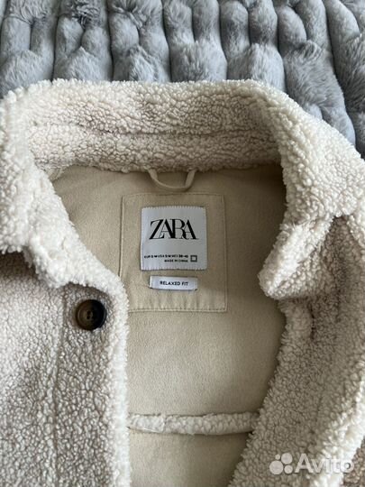 Куртка шерпа Zara