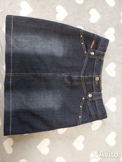 Юбка джинсовая